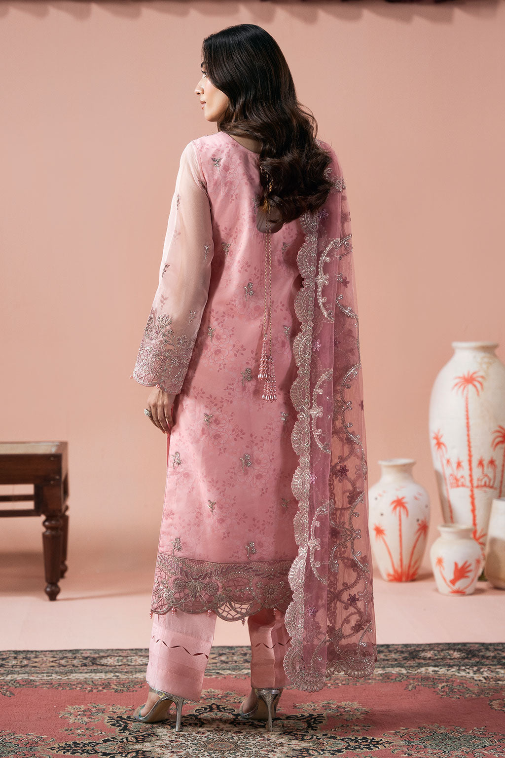 Ramsha | Rangeen Organza | PS-104 by Ramsha - Designer Dress  - Type : Ladies Clothes - Available at Libayah - 100% Original 