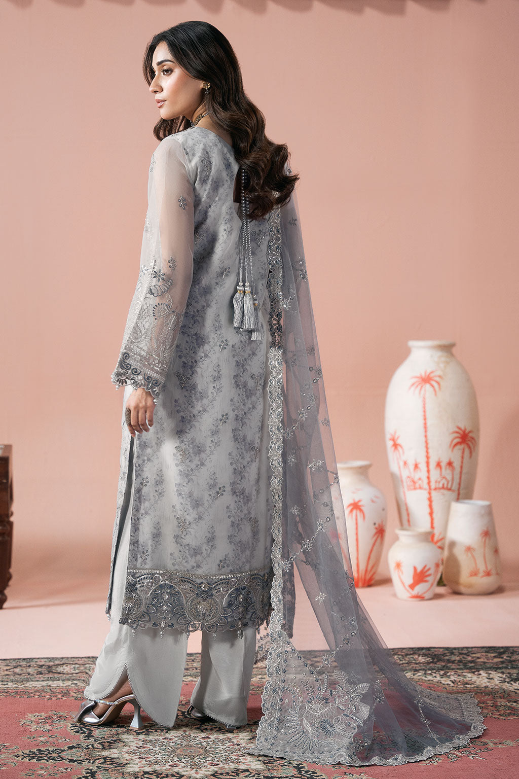 Ramsha | Rangeen Organza | PS-106 by Ramsha - Designer Dress  - Type : Ladies Clothes - Available at Libayah - 100% Original 