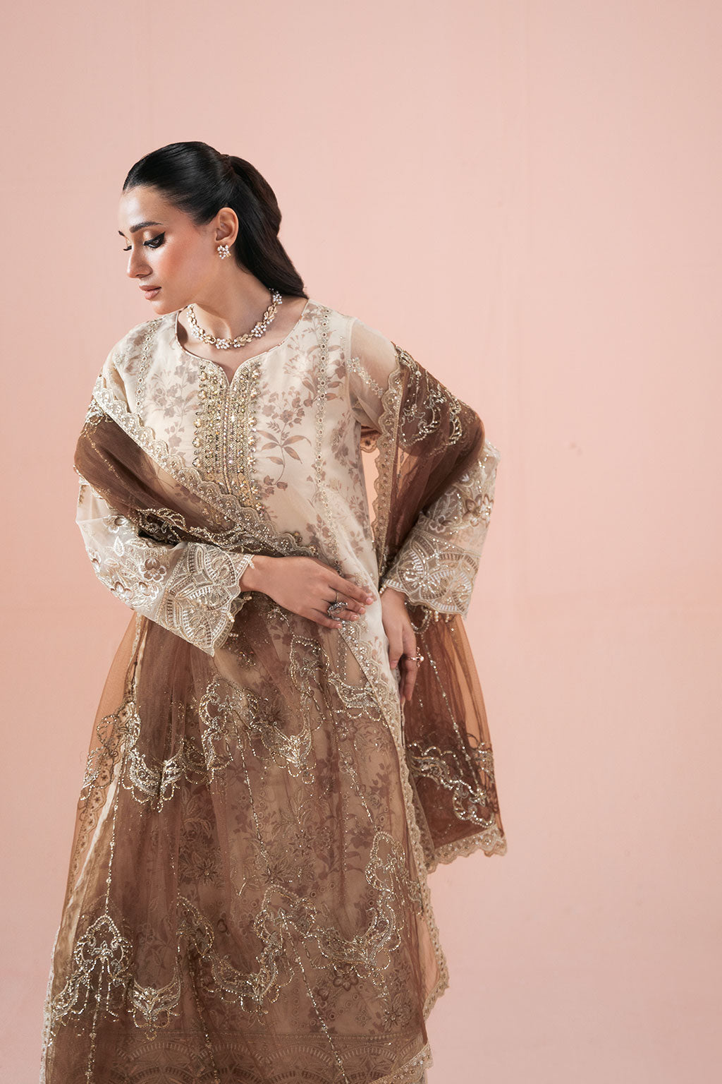 Ramsha | Rangeen Organza | PS-102 by Ramsha - Designer Dress  - Type : Ladies Clothes - Available at Libayah - 100% Original 