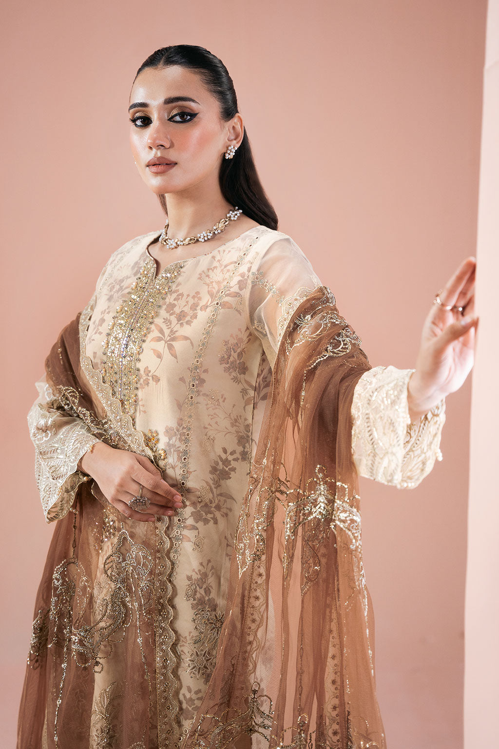 Ramsha | Rangeen Organza | PS-102 by Ramsha - Designer Dress  - Type : Ladies Clothes - Available at Libayah - 100% Original 