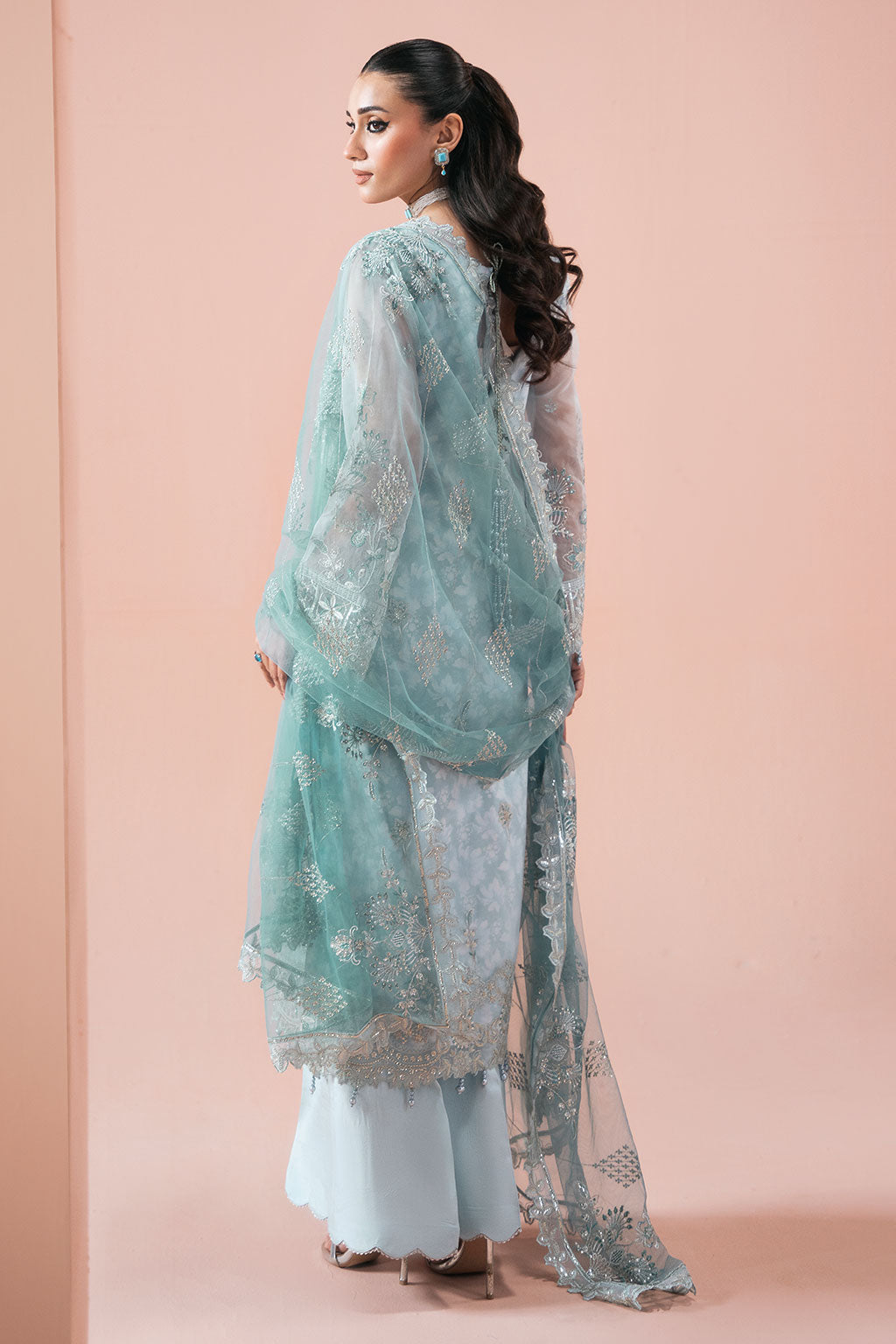 Ramsha | Rangeen Organza | PS-108 by Ramsha - Designer Dress  - Type : Ladies Clothes - Available at Libayah - 100% Original 
