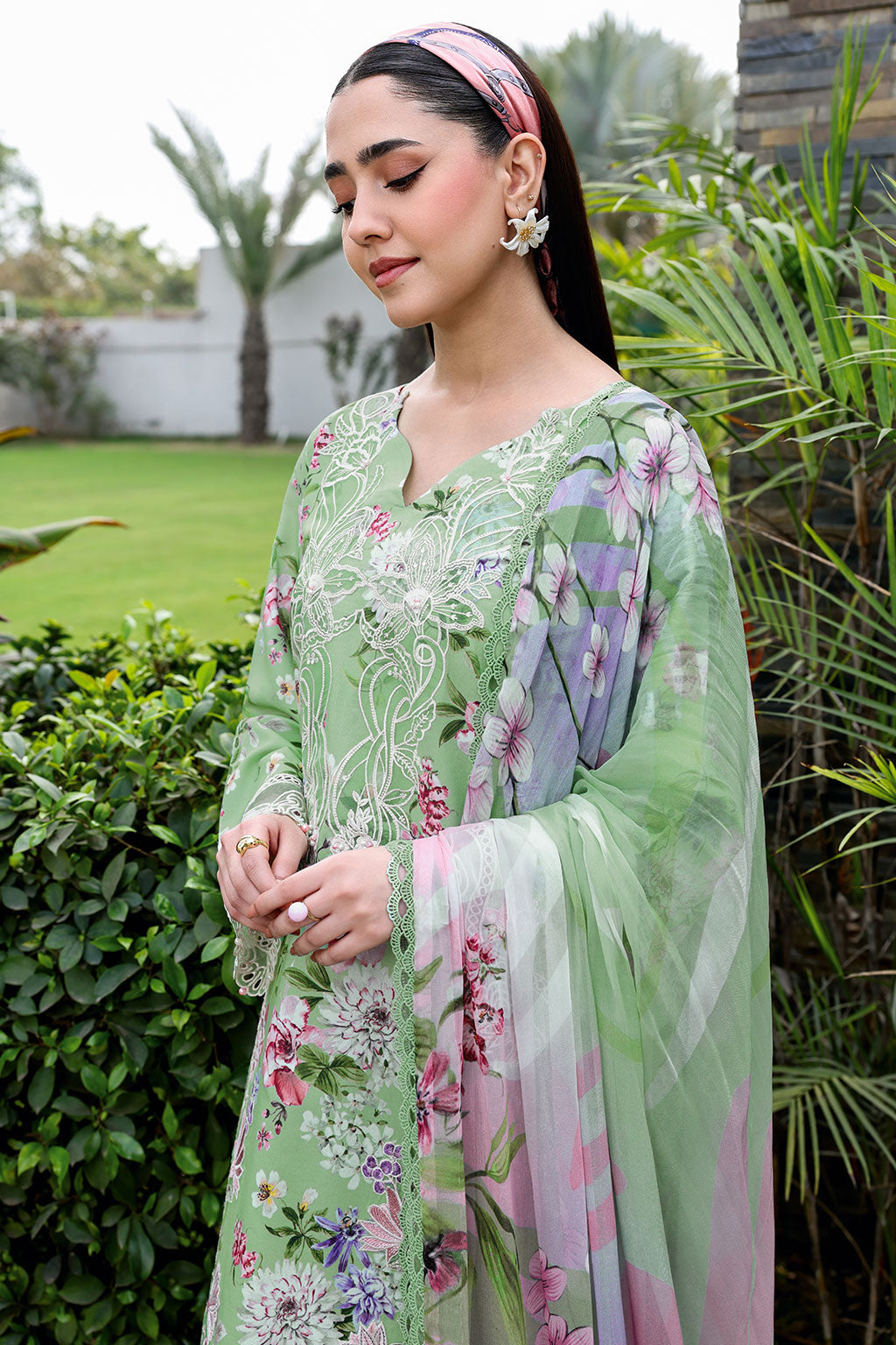 Ramsha | Rangrez Lawn Collection | N-907 by Ramsha - Designer Dress  - Type : Ladies Clothes - Available at Libayah - 100% Original 