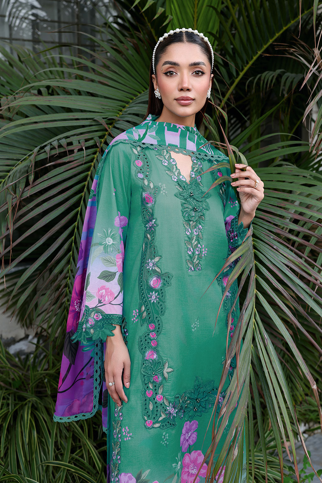 Ramsha | Rangrez Lawn Collection | N-910 by Ramsha - Designer Dress  - Type : Ladies Clothes - Available at Libayah - 100% Original 