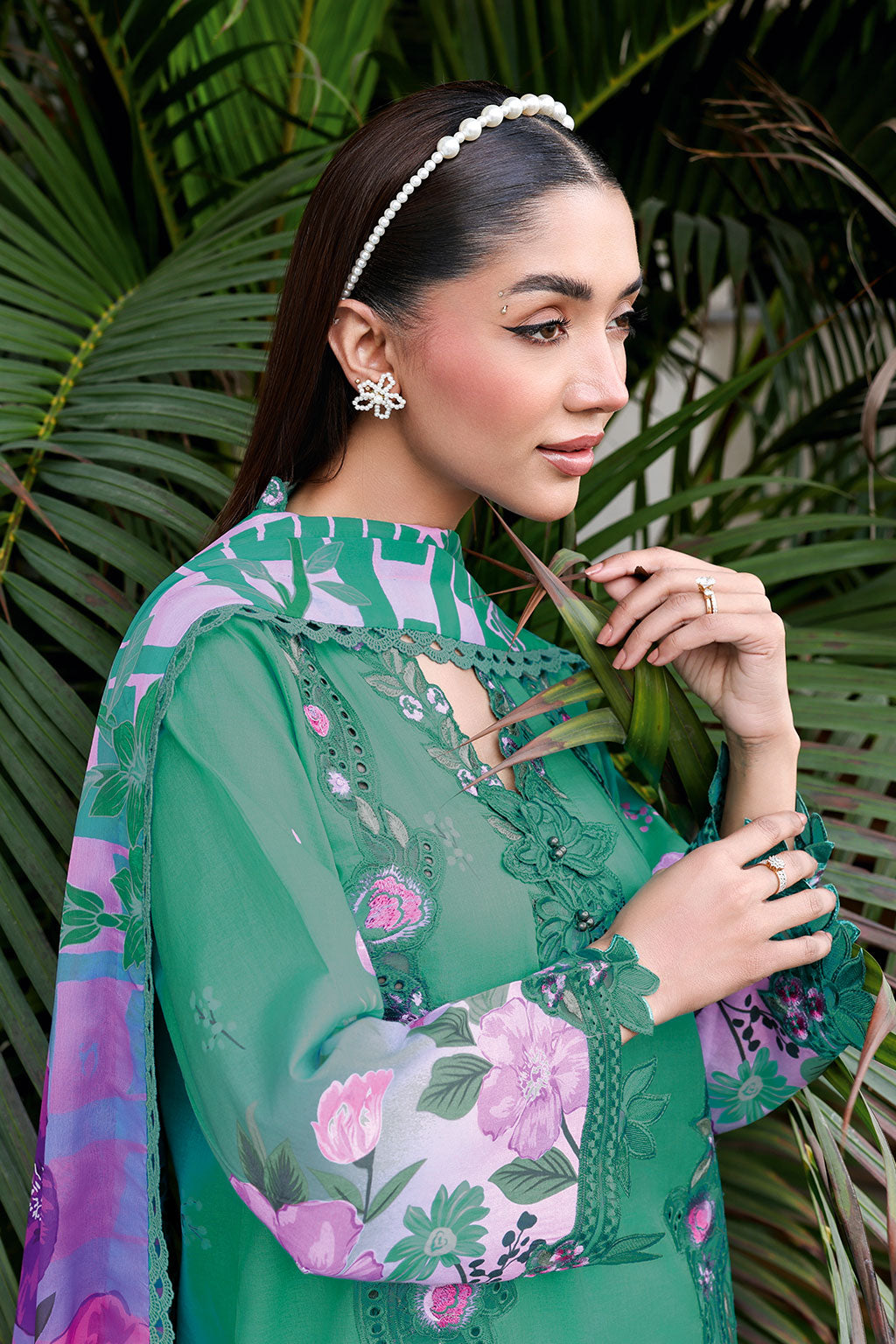 Ramsha | Rangrez Lawn Collection | N-910 by Ramsha - Designer Dress  - Type : Ladies Clothes - Available at Libayah - 100% Original 