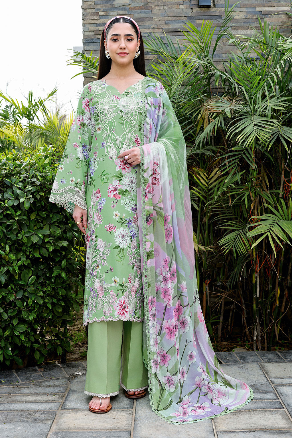 Ramsha | Rangrez Lawn Collection | N-907 by Ramsha - Designer Dress  - Type : Ladies Clothes - Available at Libayah - 100% Original 