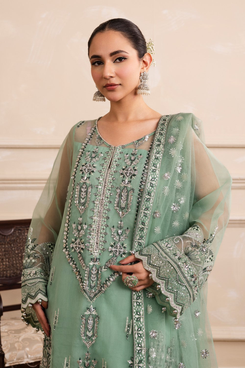 Maryum N Maria | Izara Formals | RANYA - MW40027 by Maryum N Maria - Designer Dress - Type: Ladies Clothes - Available at Libayah - 100% Original