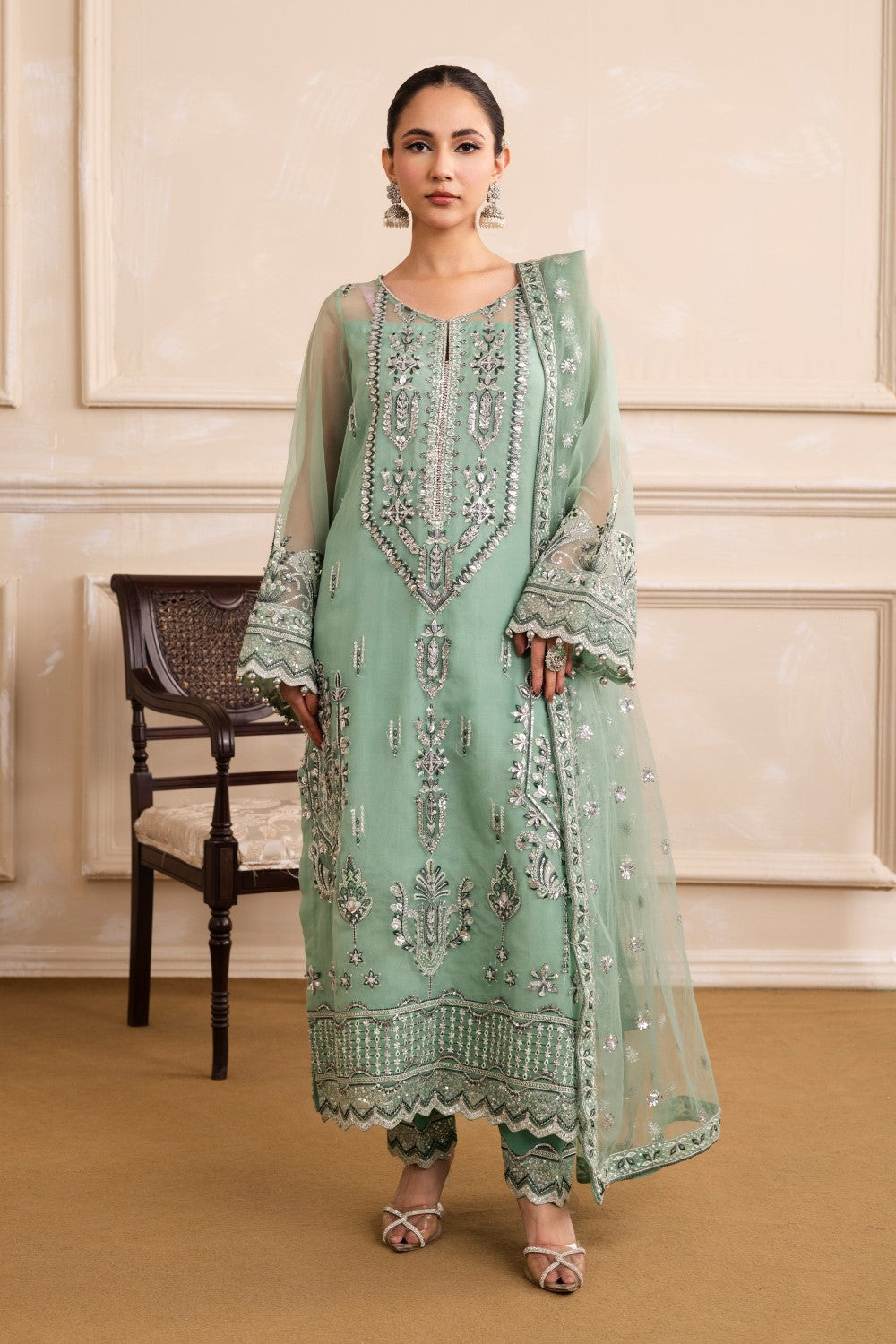 Maryum N Maria | Izara Formals | RANYA - MW40027 by Maryum N Maria - Designer Dress - Type: Ladies Clothes - Available at Libayah - 100% Original