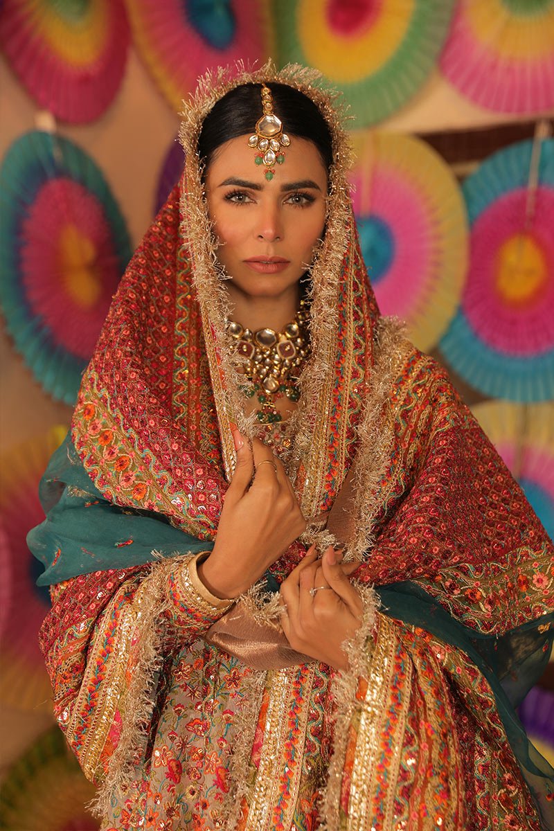 Fahad Hussayn | Formals 2024 | RAVNEETI by Fahad Hussayn - Designer Dress - Type: Ladies Clothes - Available at Libayah - 100% Original