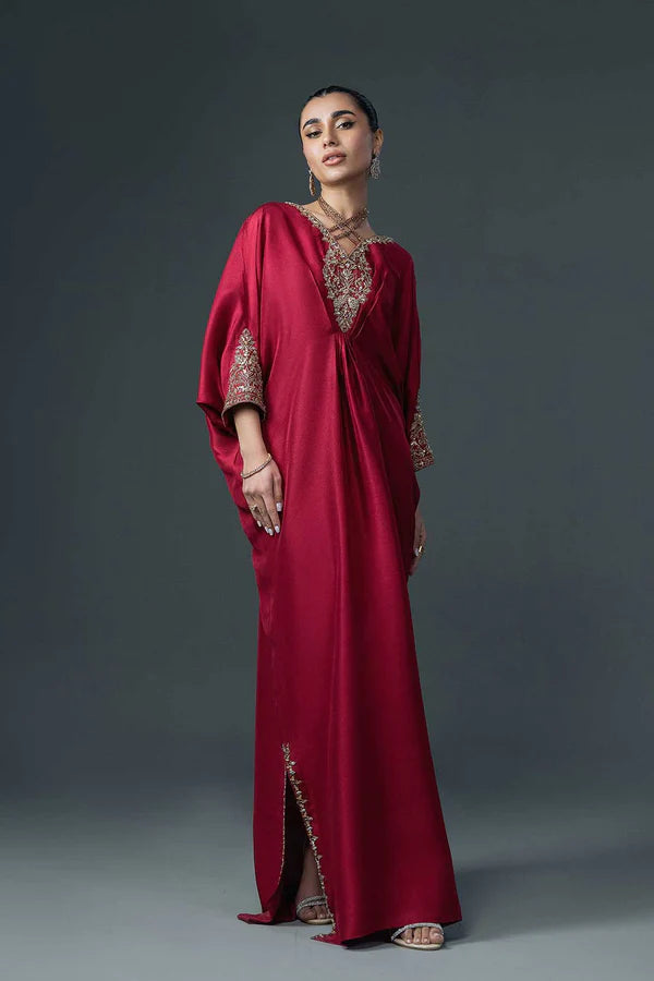 Jeem | Luxury Pret | RAYA RED by Jeem - Designer Dress - Type: Ladies Clothes - Available at Libayah - 100% Original