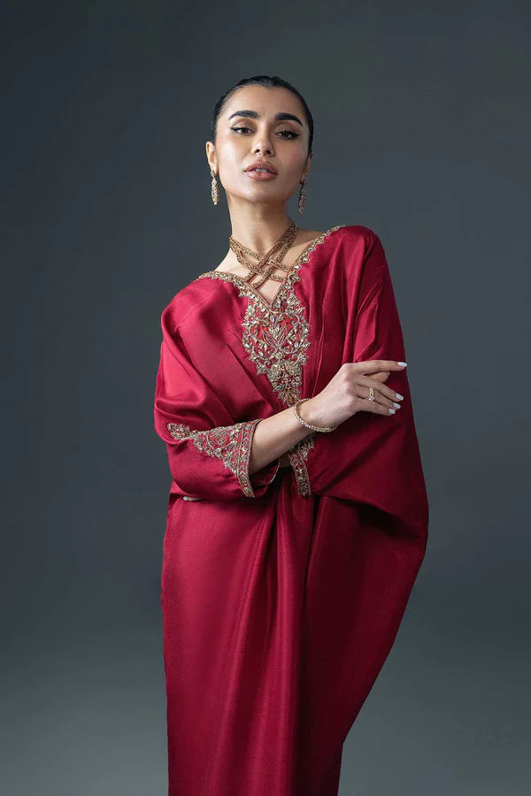 Jeem | Luxury Pret | RAYA RED by Jeem - Designer Dress - Type: Ladies Clothes - Available at Libayah - 100% Original