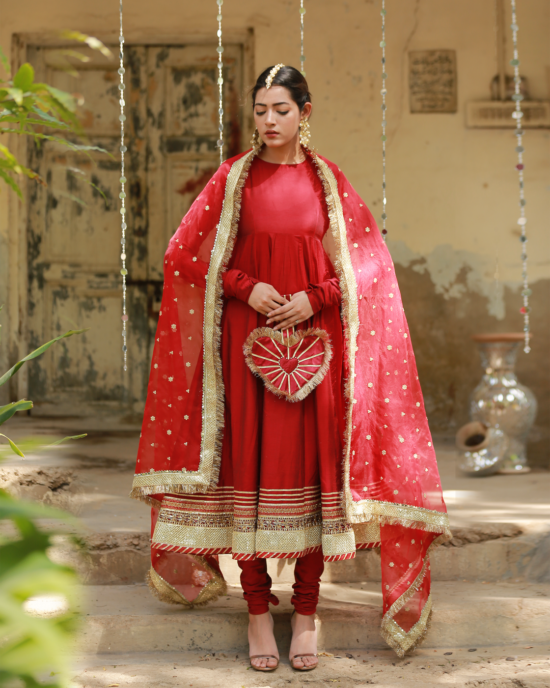 Zar | Formals Wear | Red by Zar - Designer Dress - Type: Ladies Clothes - Available at Libayah - 100% Original