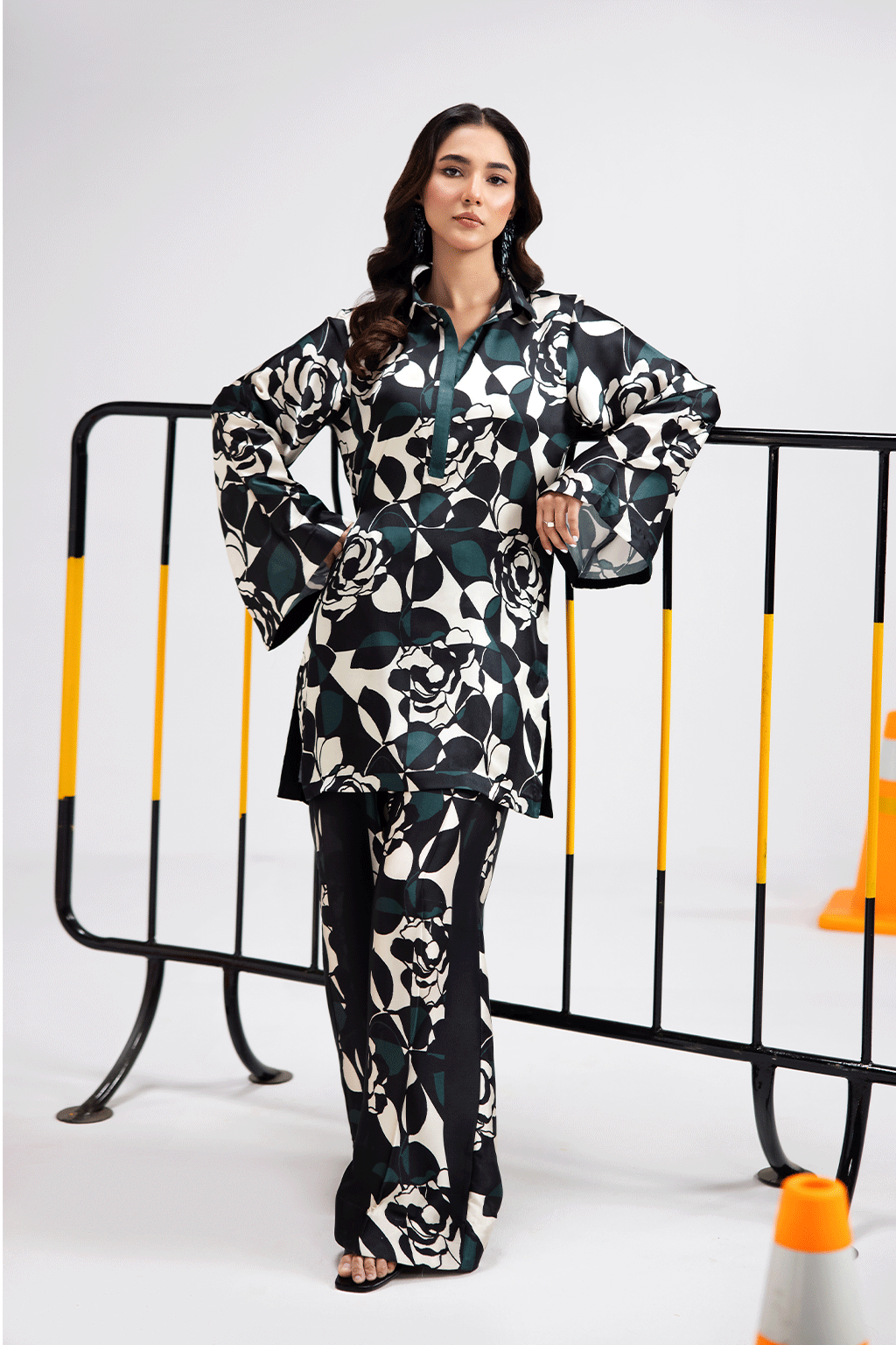 Afsanah | The Print Edit | FOREST MUSE AP-101 by Afsanah - Designer Dress - Type: Ladies Clothes - Available at Libayah - 100% Original