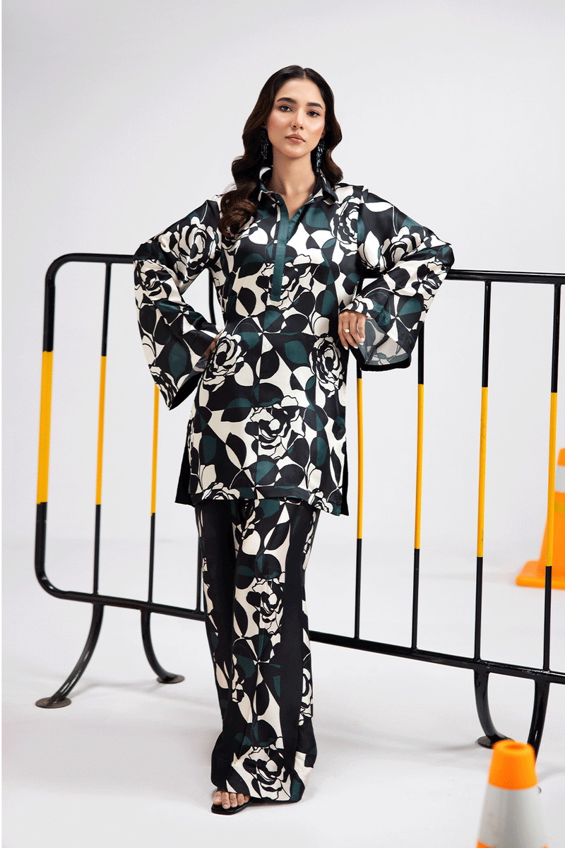 Afsanah | The Print Edit | FOREST MUSE AP-101 by Afsanah - Designer Dress - Type: Ladies Clothes - Available at Libayah - 100% Original