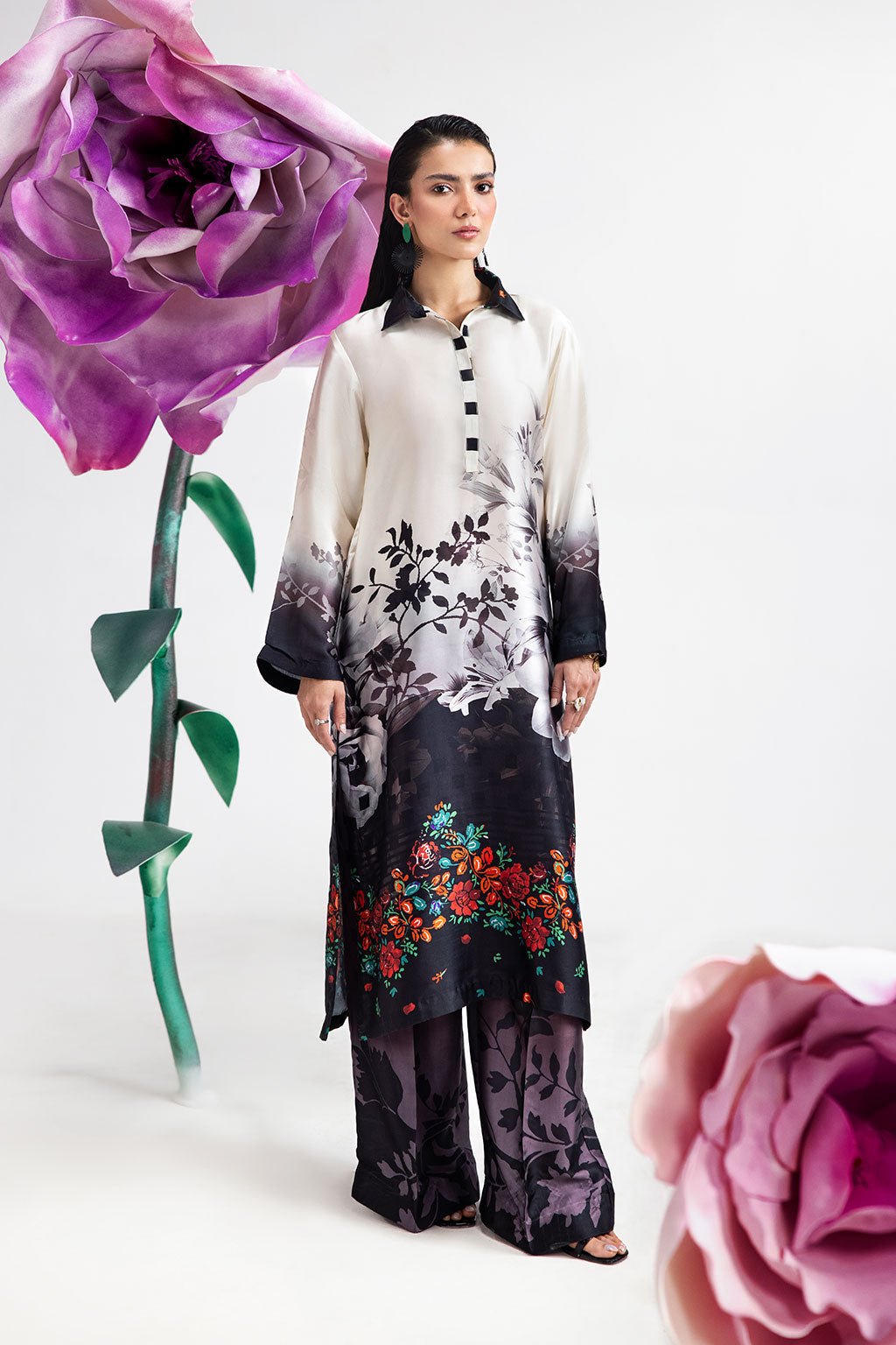 Afsanah | The Print Edit | WHISPER PERAL AP-109 by Afsanah - Designer Dress - Type: Ladies Clothes - Available at Libayah - 100% Original