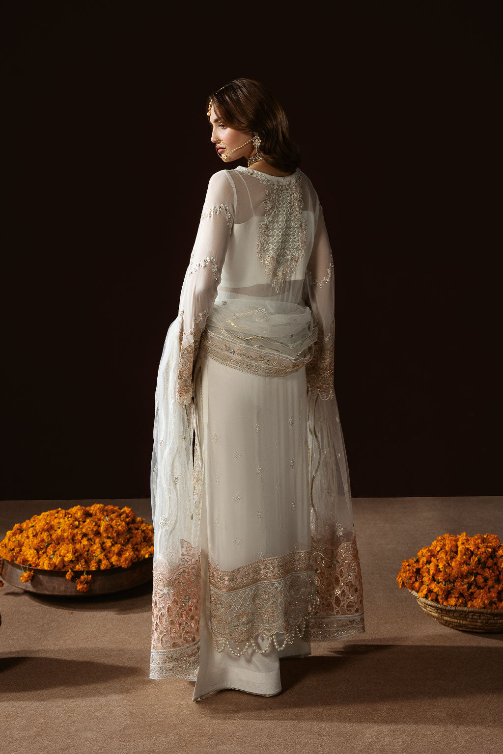 Ramsha | Dastak Luxury Chiffon Collection | Q-204 by Ramsha - Designer Dress - Type: Ladies Clothes - Available at Libayah - 100% Original