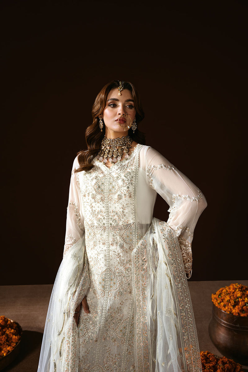 Ramsha | Dastak Luxury Chiffon Collection | Q-204 by Ramsha - Designer Dress - Type: Ladies Clothes - Available at Libayah - 100% Original