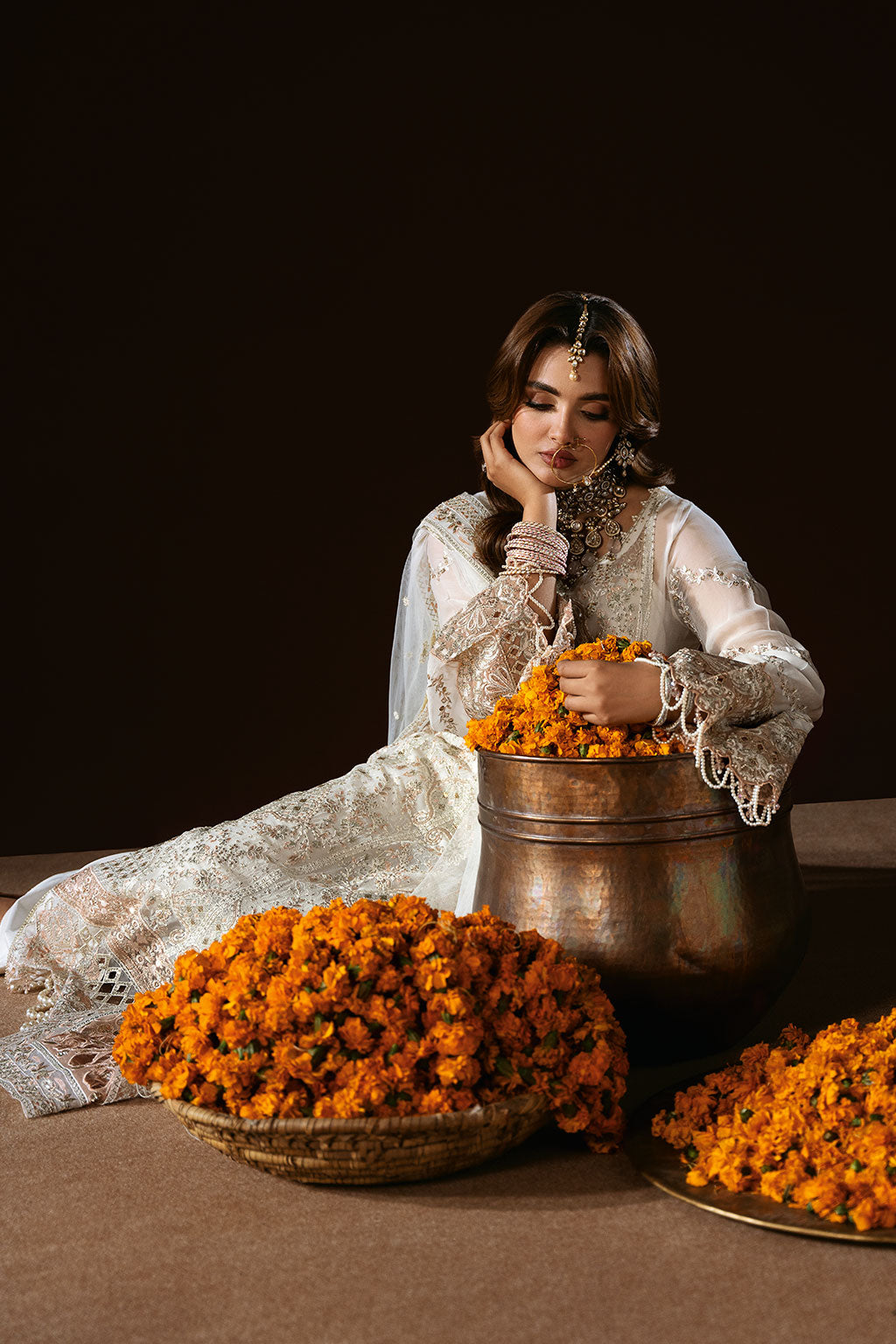 Ramsha | Dastak Luxury Chiffon Collection | Q-204 by Ramsha - Designer Dress - Type: Ladies Clothes - Available at Libayah - 100% Original