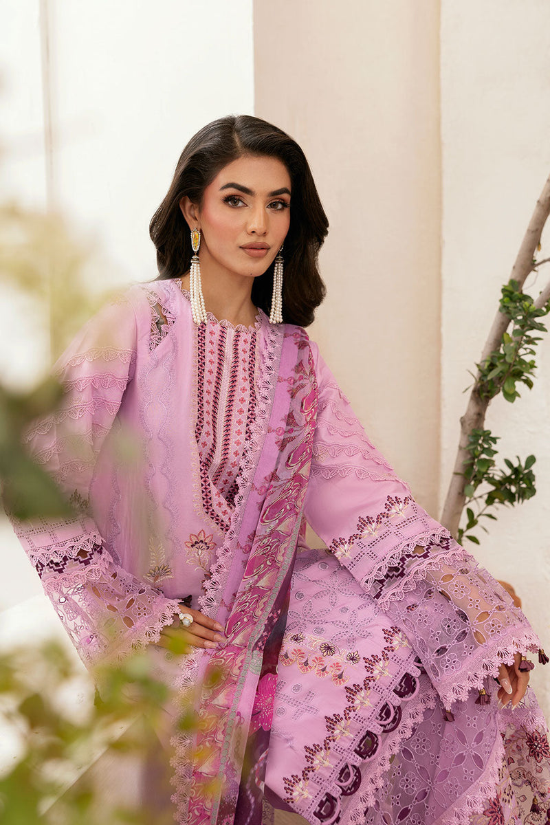 Ramsha | Ghazal Luxury Lawn | G-405 - Designer Dress - Type : Ladies Clothes - Available at Libayah - 100% Original