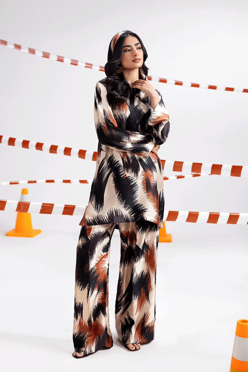 Afsanah | The Print Edit | SANDSHELL AP-116 by Afsanah - Designer Dress - Type: Ladies Clothes - Available at Libayah - 100% Original