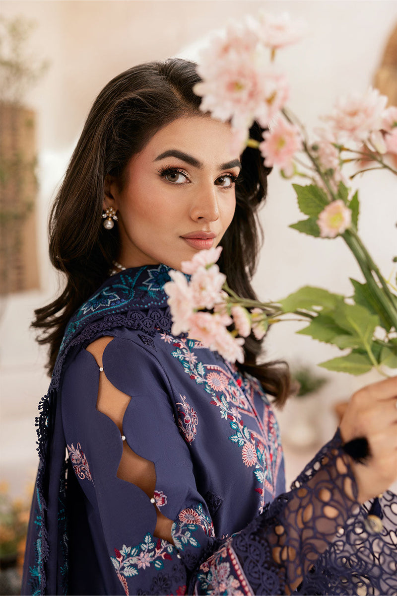 Ramsha | Ghazal Luxury Lawn | G-401 - Designer Dress - Type : Ladies Clothes - Available at Libayah - 100% Original