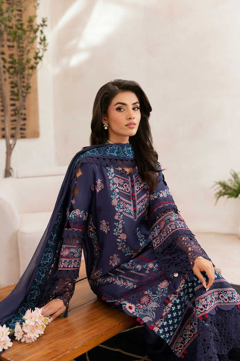 Ramsha | Ghazal Luxury Lawn | G-401 - Designer Dress - Type : Ladies Clothes - Available at Libayah - 100% Original