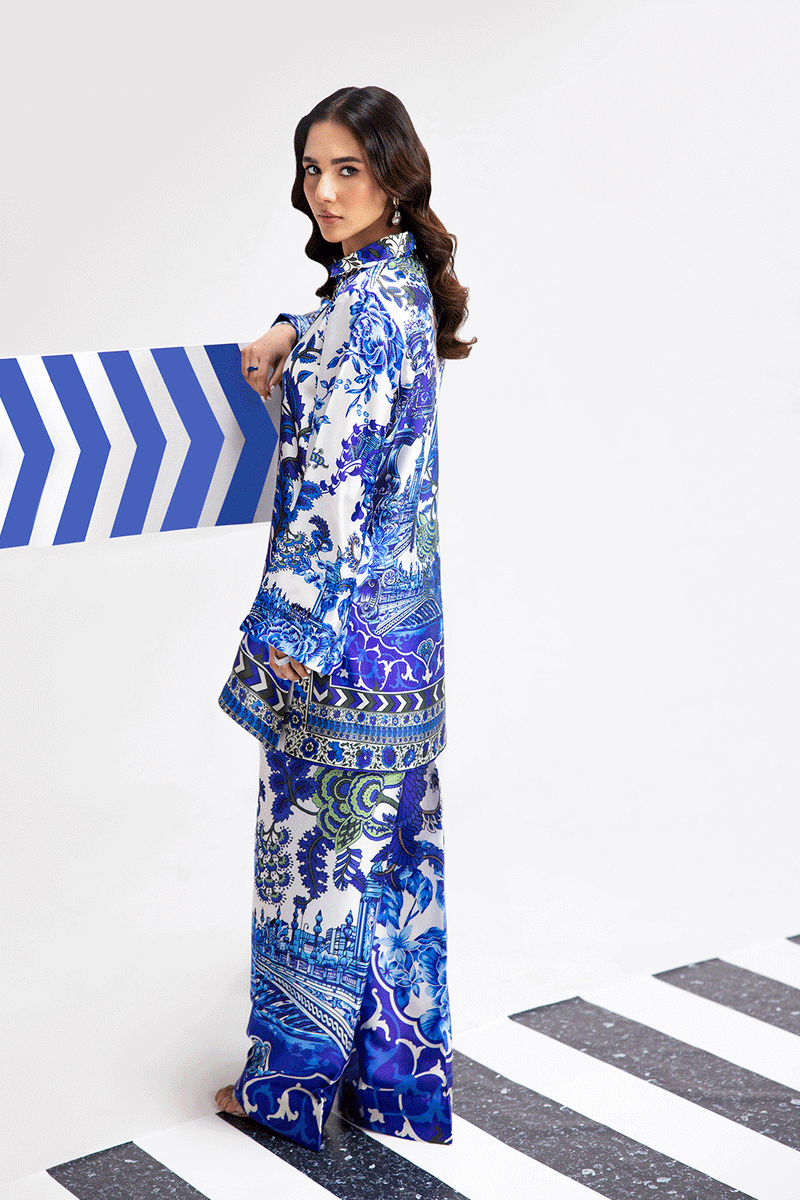 Afsanah | The Print Edit | OCHRE BLOOM AP-104 by Afsanah - Designer Dress - Type: Ladies Clothes - Available at Libayah - 100% Original