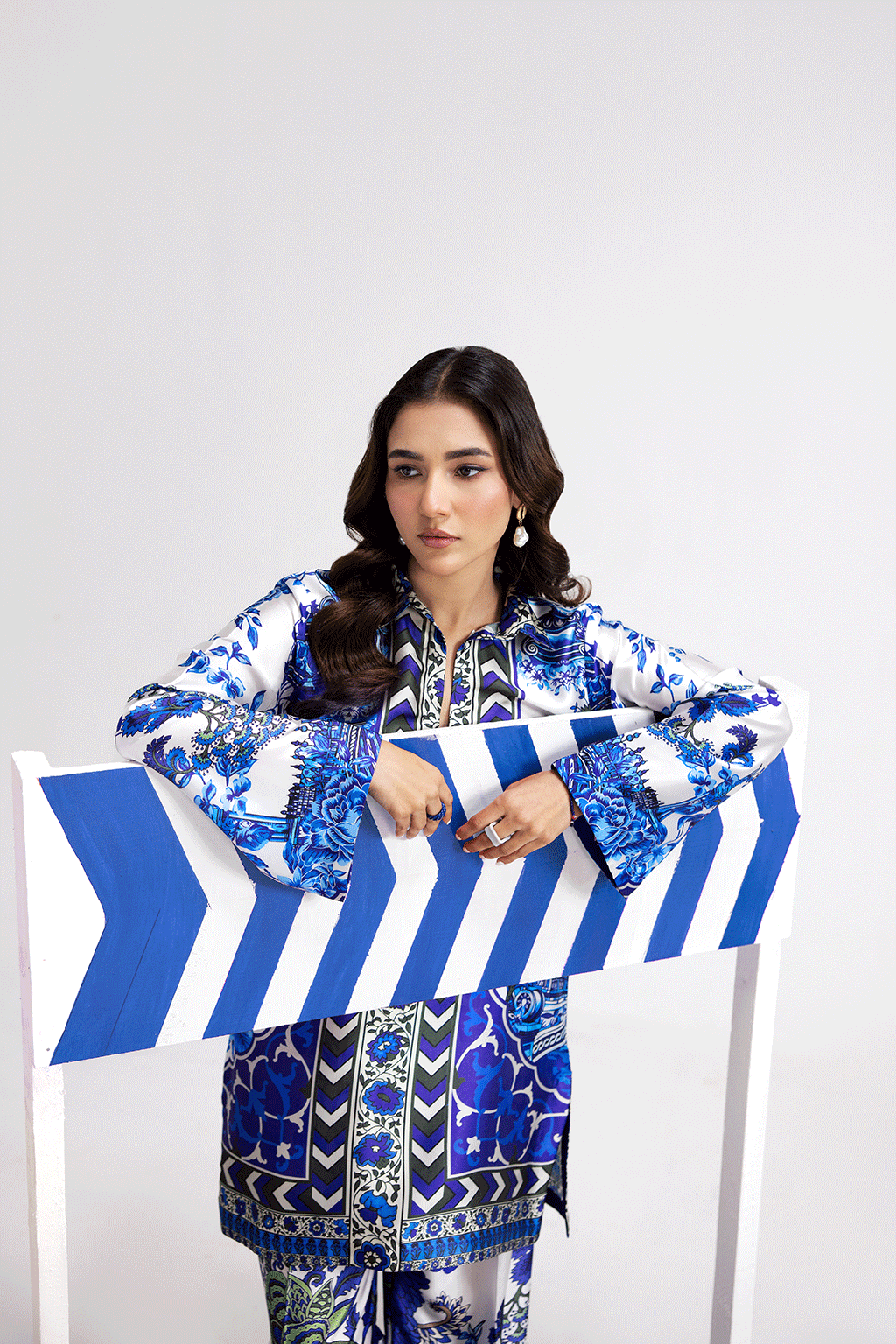 Afsanah | The Print Edit | OCHRE BLOOM AP-104 by Afsanah - Designer Dress - Type: Ladies Clothes - Available at Libayah - 100% Original