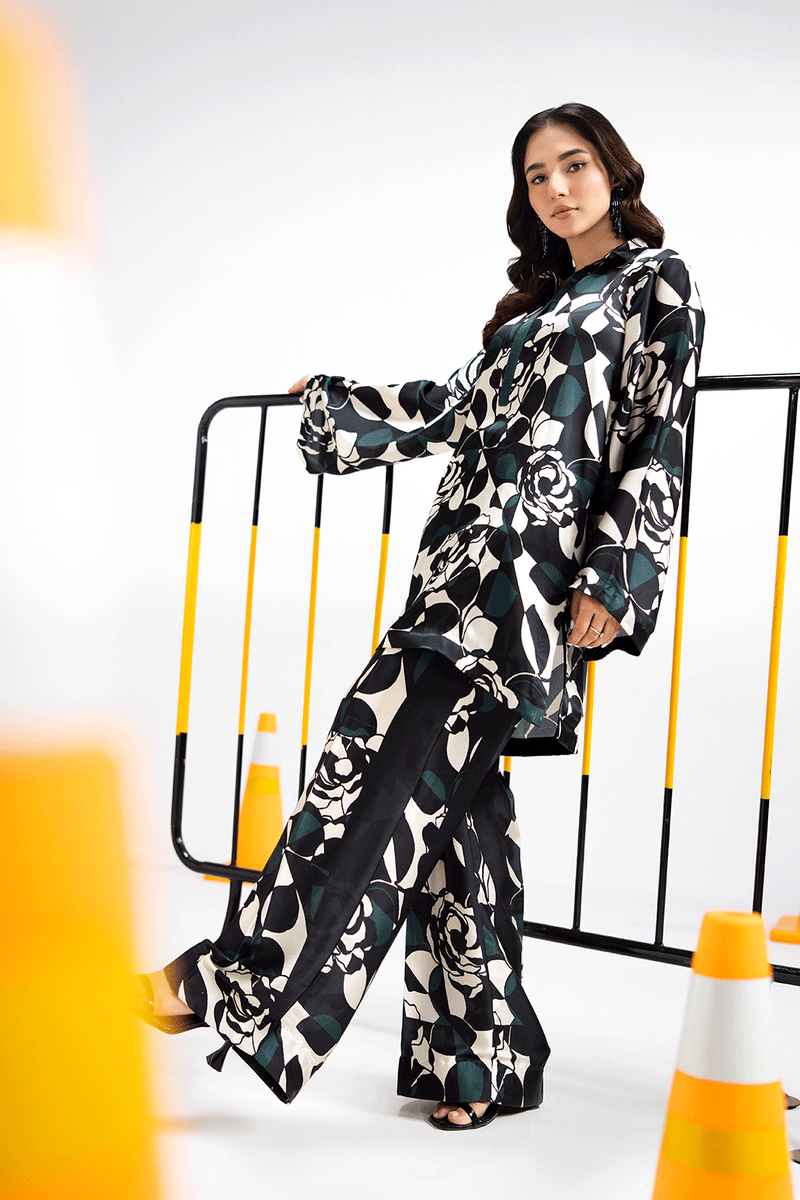 Afsanah | The Print Edit | FOREST MUSE AP-101 by Afsanah - Designer Dress - Type: Ladies Clothes - Available at Libayah - 100% Original