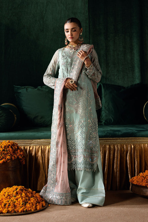 Ramsha | Dastak Luxury Chiffon Collection | Q-206 by Ramsha - Designer Dress - Type: Ladies Clothes - Available at Libayah - 100% Original