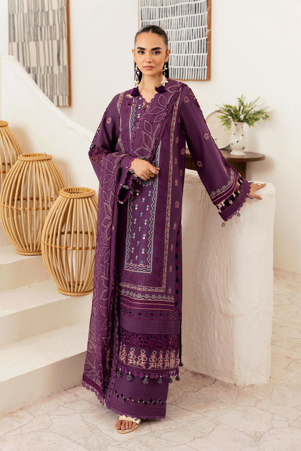 Ramsha | Ghazal Luxury Lawn | G-408 - Designer Dress - Type : Ladies Clothes - Available at Libayah - 100% Original