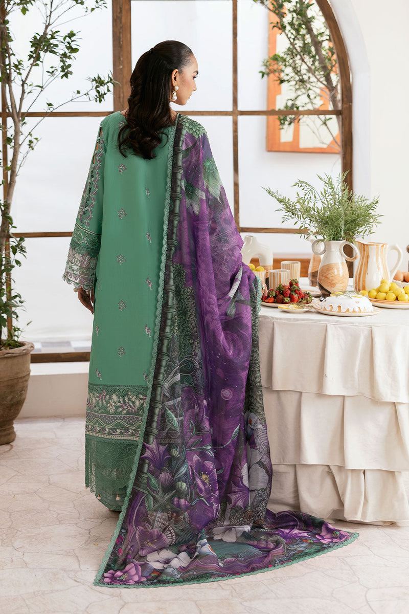 Ramsha | Ghazal Luxury Lawn | G-404 - Designer Dress - Type : Ladies Clothes - Available at Libayah - 100% Original