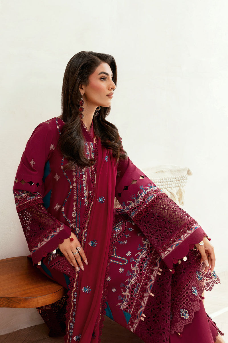 Ramsha | Ghazal Luxury Lawn | G-403 - Designer Dress - Type : Ladies Clothes - Available at Libayah - 100% Original