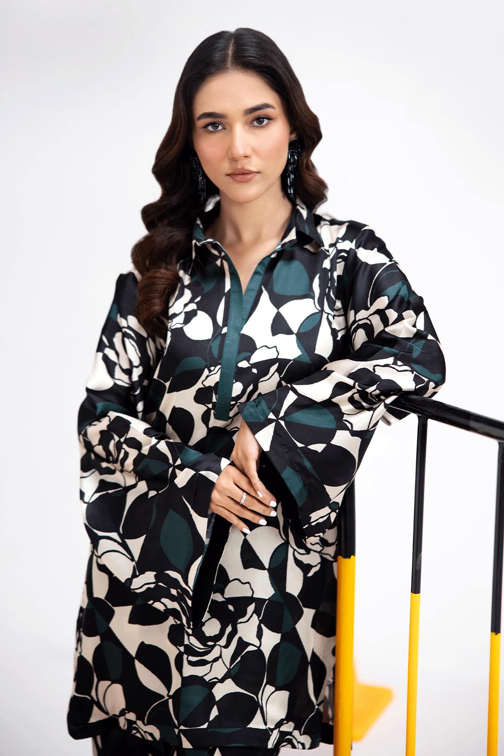 Afsanah | The Print Edit | FOREST MUSE AP-101 by Afsanah - Designer Dress - Type: Ladies Clothes - Available at Libayah - 100% Original