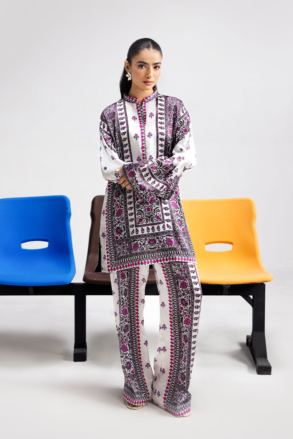 Afsanah | The Print Edit | GARDEN GLAM AP-113 by Afsanah - Designer Dress - Type: Ladies Clothes - Available at Libayah - 100% Original