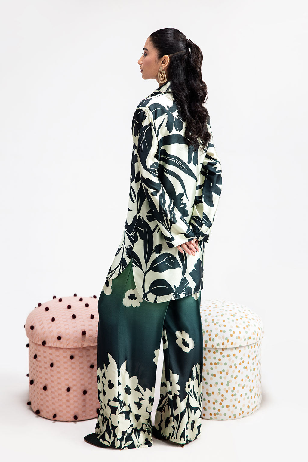 Afsanah | The Print Edit | GREEN SPARKLE AP-106 by Afsanah - Designer Dress - Type: Ladies Clothes - Available at Libayah - 100% Original