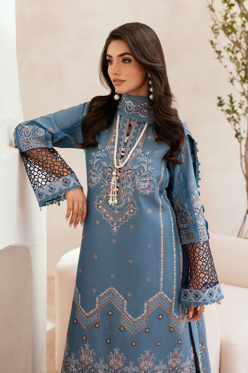Ramsha | Ghazal Luxury Lawn | G-407 - Designer Dress - Type : Ladies Clothes - Available at Libayah - 100% Original