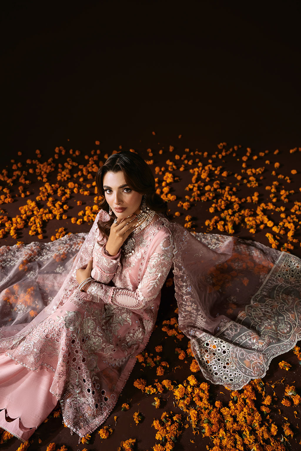 Ramsha | Dastak Luxury Chiffon Collection | Q-202 by Ramsha - Designer Dress - Type: Ladies Clothes - Available at Libayah - 100% Original