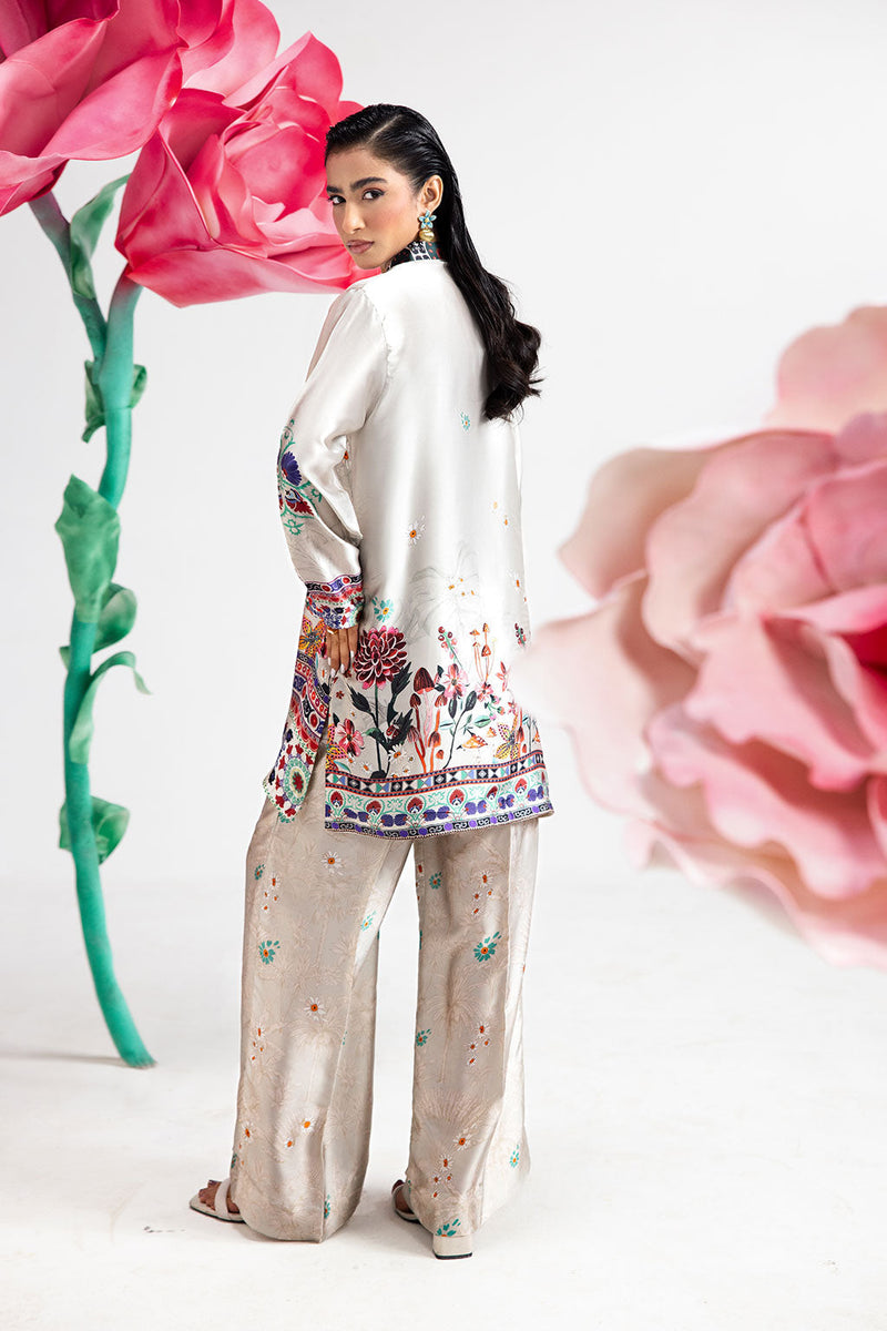 Afsanah | The Print Edit | IVORY FROST AP-108 by Afsanah - Designer Dress - Type: Ladies Clothes - Available at Libayah - 100% Original