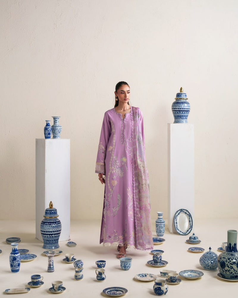Neeshay | Whispers of Summer Luxury Lawn | EVIE - by Libayah - Registered Vendor of : Neeshay - 100% Original Designer Dress