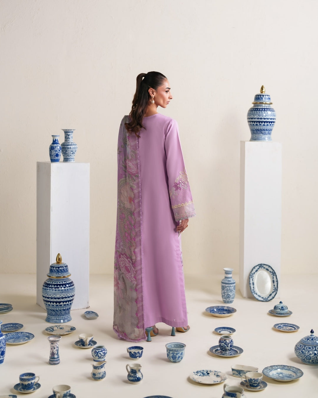 Neeshay | Whispers of Summer Luxury Lawn | EVIE - by Libayah - Registered Vendor of : Neeshay - 100% Original Designer Dress