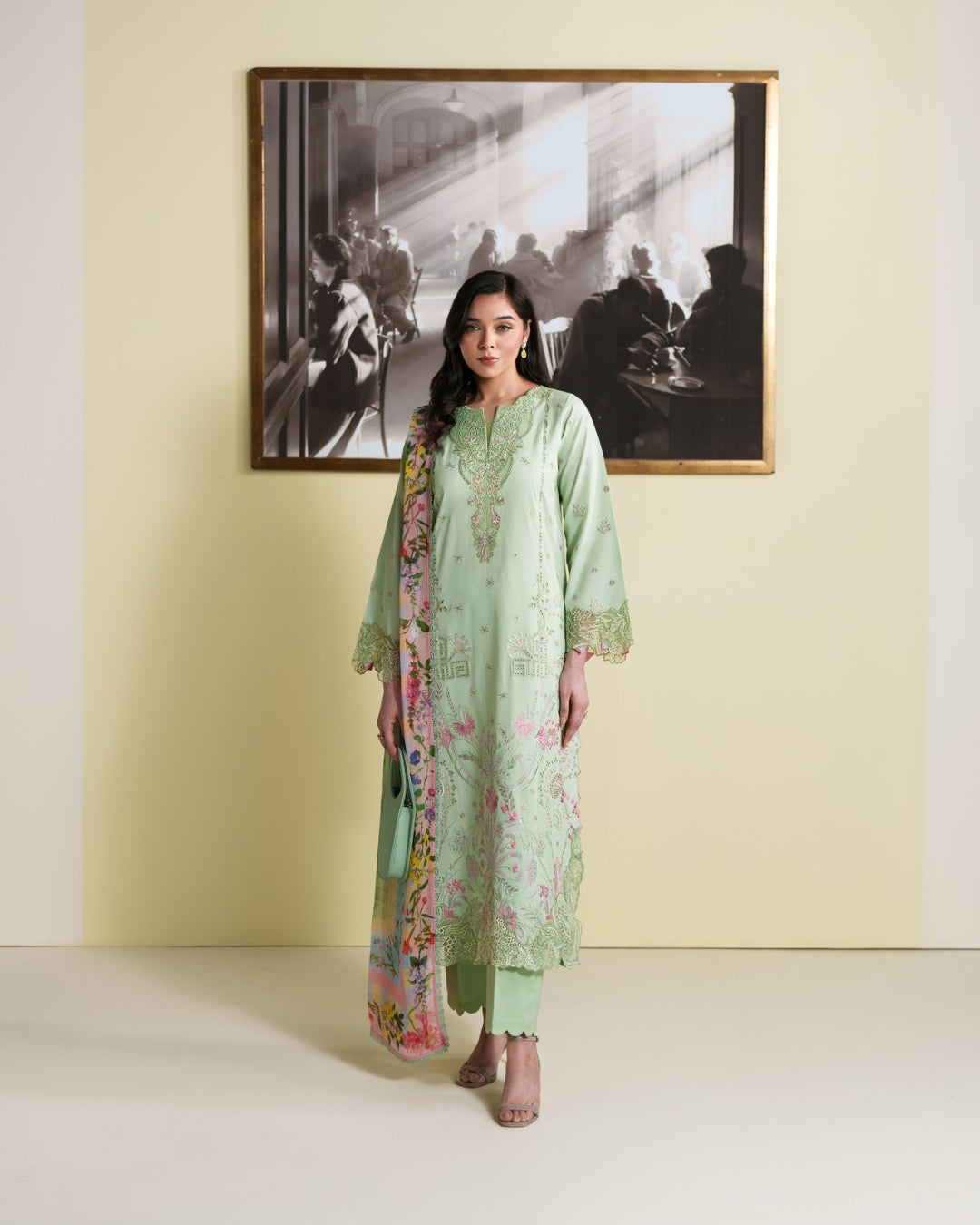 Neeshay | Whispers of Summer Luxury Lawn | INEZ - by Libayah - Registered Vendor of : Neeshay - 100% Original Designer Dress