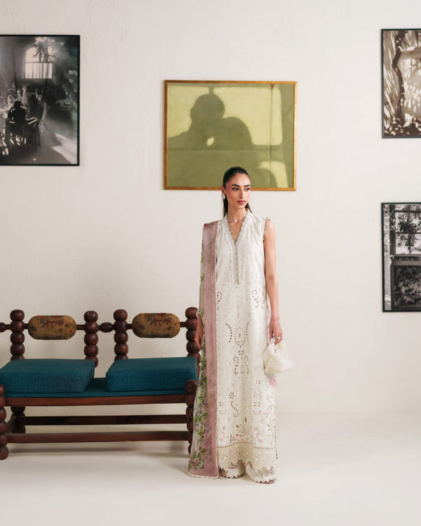 Neeshay | Whispers of Summer Luxury Lawn | IRIS - by Libayah - Registered Vendor of : Neeshay - 100% Original Designer Dress