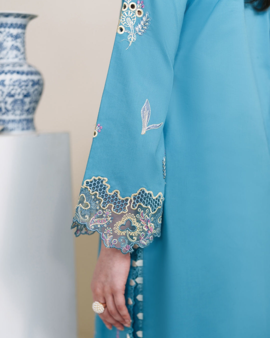 Neeshay | Whispers of Summer Luxury Lawn | SKYLA - by Libayah - Registered Vendor of : Neeshay - 100% Original Designer Dress