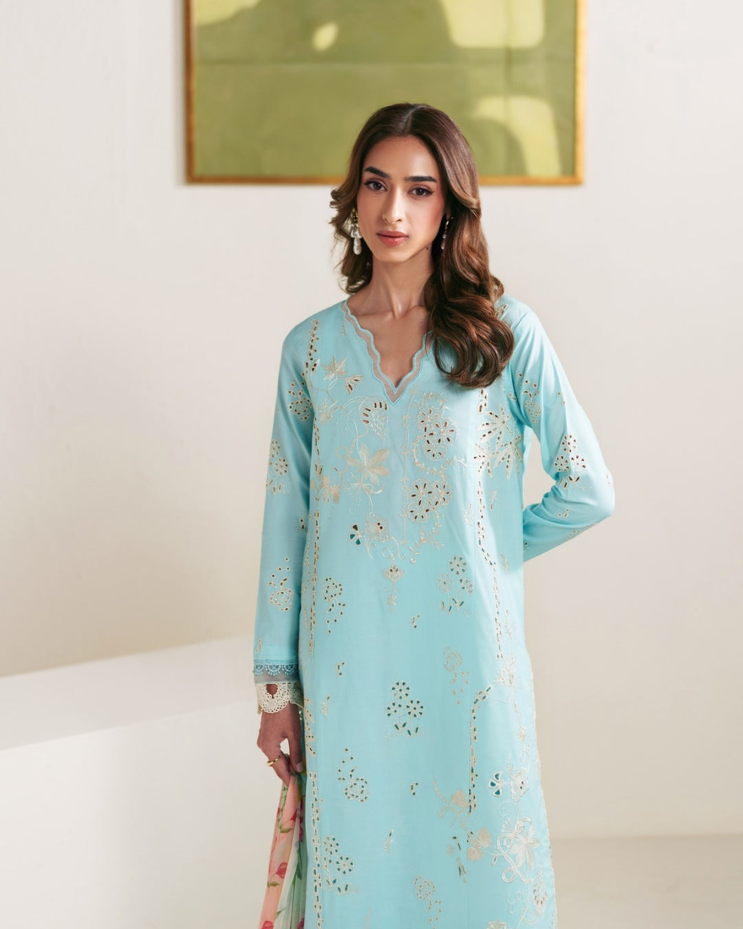 Neeshay | Whispers of Summer Luxury Lawn | SYLVIA - by Libayah - Registered Vendor of : Neeshay - 100% Original Designer Dress