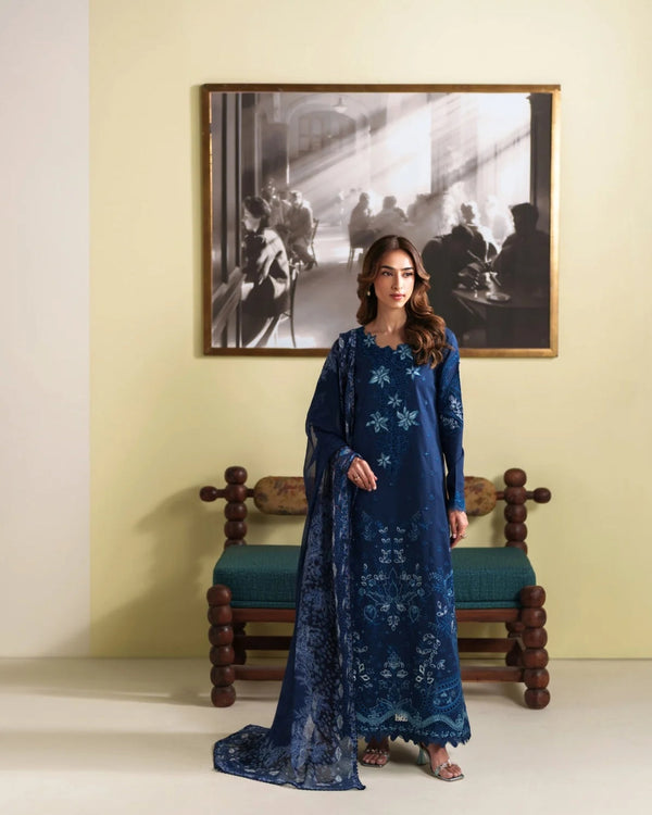 Neeshay | Whispers of Summer Luxury Lawn | LAYLA - by Libayah - Registered Vendor of : Neeshay - 100% Original Designer Dress