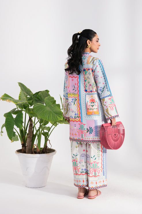 Aabyaan | Signature Pair 26 | NEREL (AX-07) by Aabyaan - Designer Dress  - Type : Ladies Clothes - Available at Libayah - 100% Original 