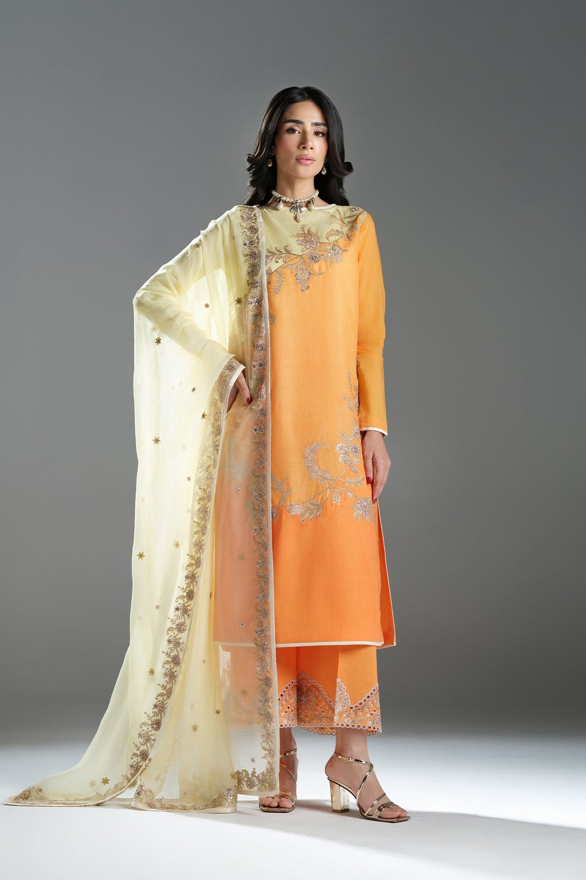 Fahad Hussayn | Pehra Luxury Pret 24 | RHY by Fahad Hussayn - Designer Dress - Type: Ladies Clothes - Available at Libayah - 100% Original