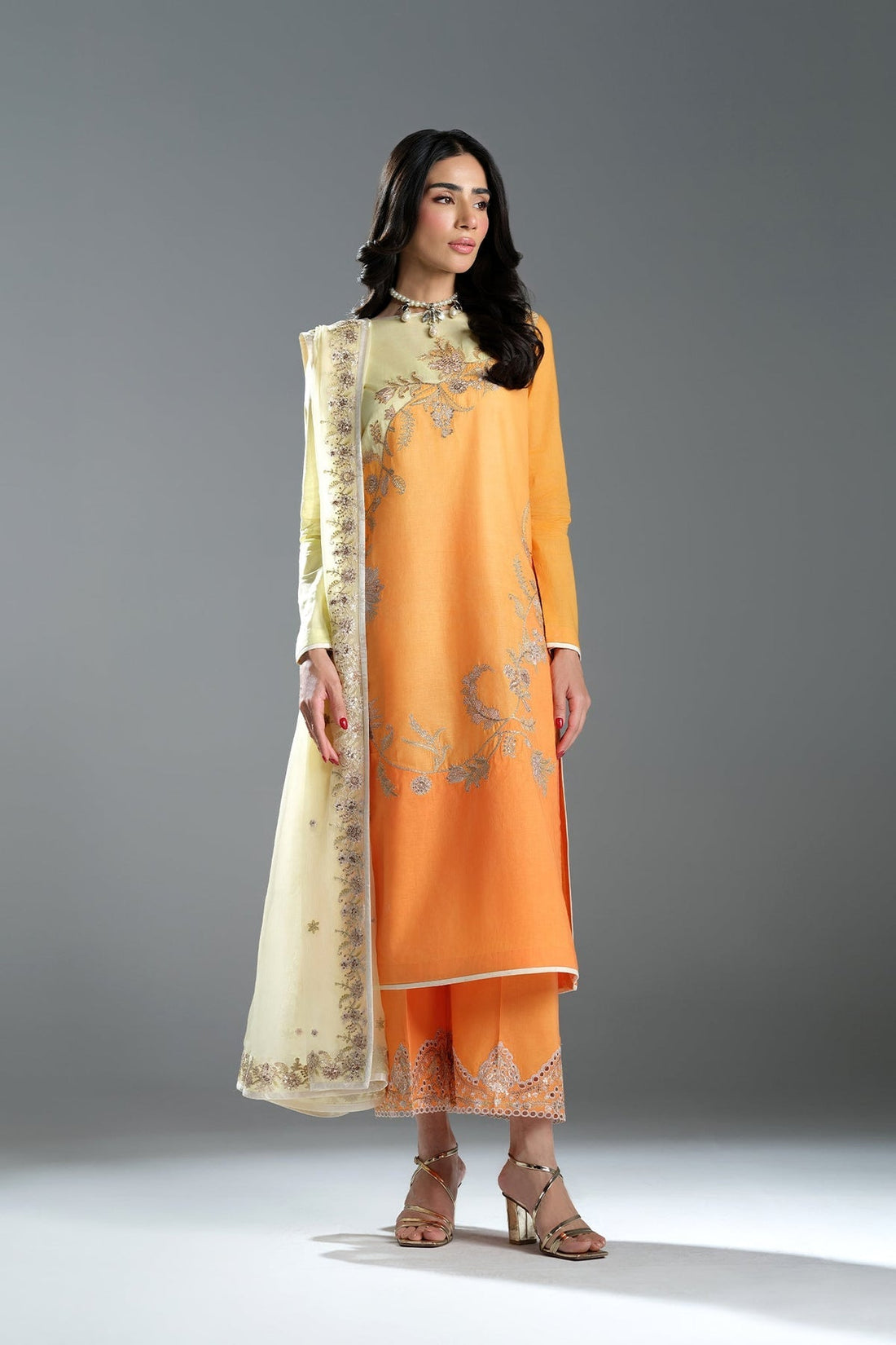 Fahad Hussayn | Pehra Luxury Pret 24 | RHY by Fahad Hussayn - Designer Dress - Type: Ladies Clothes - Available at Libayah - 100% Original