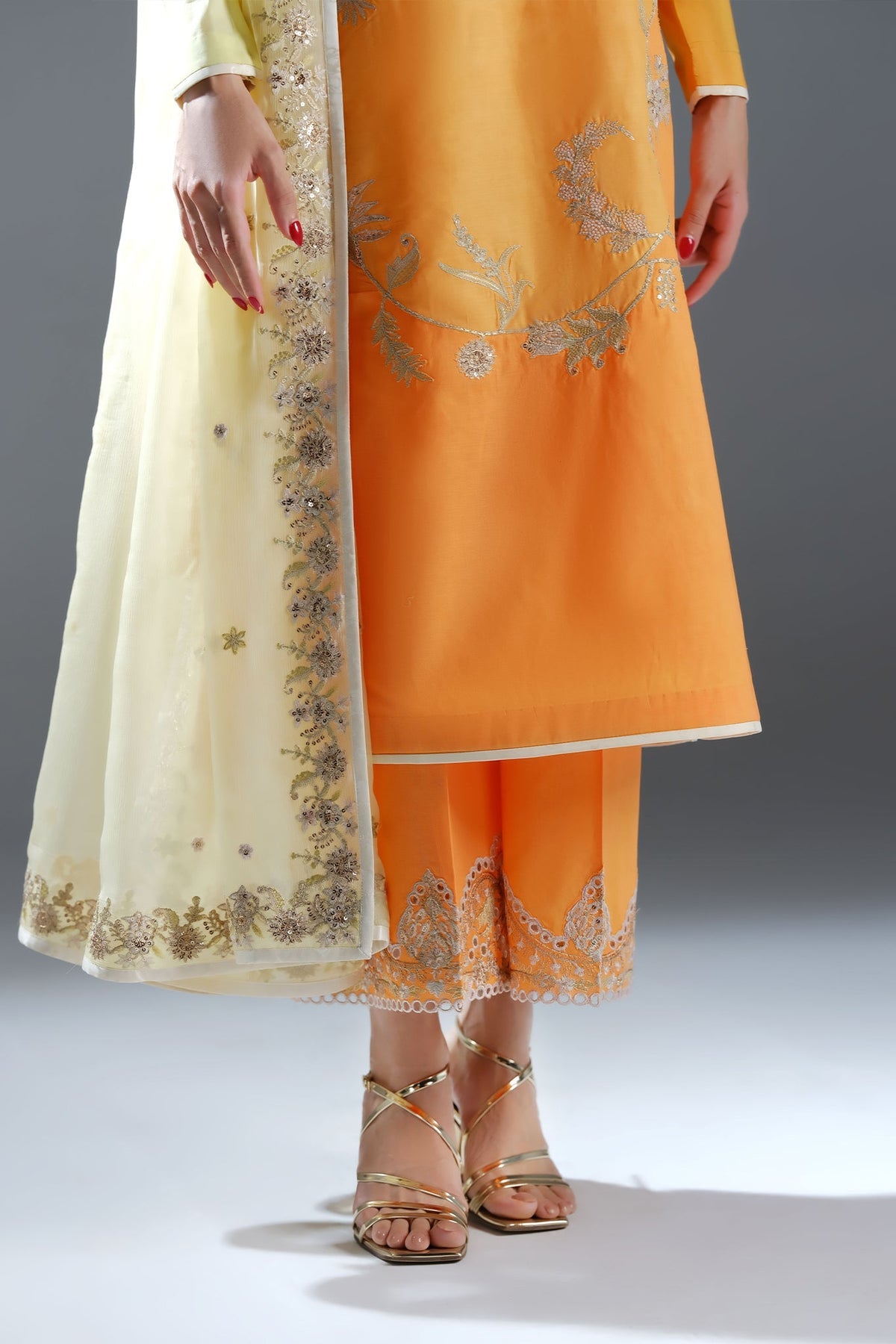 Fahad Hussayn | Pehra Luxury Pret 24 | RHY by Fahad Hussayn - Designer Dress - Type: Ladies Clothes - Available at Libayah - 100% Original