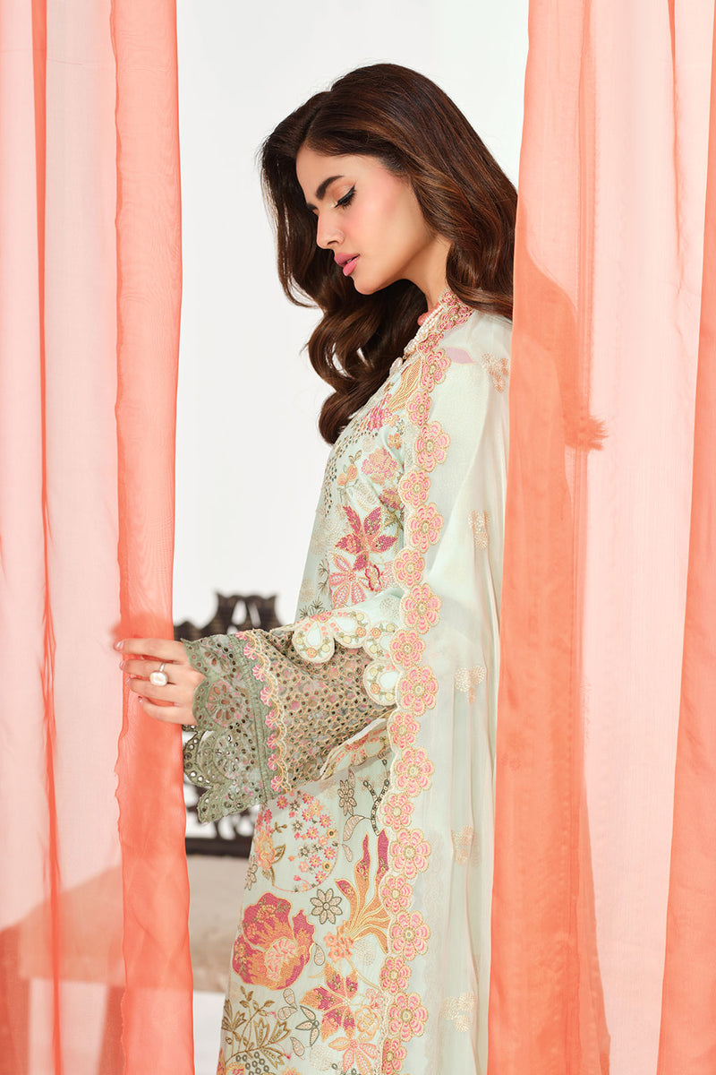 Ramsha | Riwayat Lawn Collection | Y-1505 - by Libayah - Registered Vendor of : Ramsha - 100% Original Designer Dress